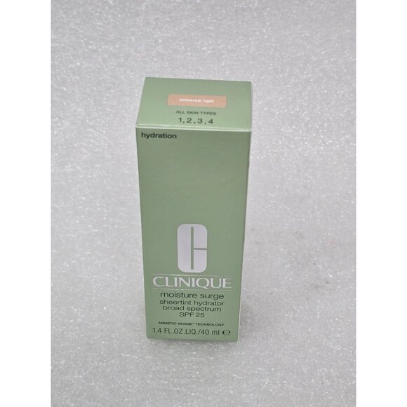 Clinique Moisture Surge Sheertint Hydrator Broad Spectrum SPF 25 Universal Light - Picture 1 of 2